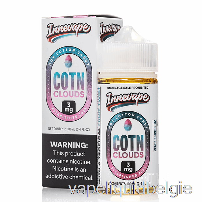 Vape België Katoenwolken - Innevape E-liquids - 100ml 6mg